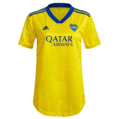 Tailandia Camiseta Boca Juniors Mujer 3rd 2022-2023 Amarillo